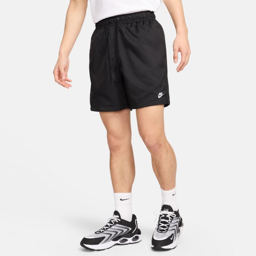 ナイキ クラブ フロー ショート ブラック NIKE Club Flow メンズ ウーブン ショートパンツ ハーフパンツ 短パン カジュアル スポーツ トレーニング 普段着 fn3308-010