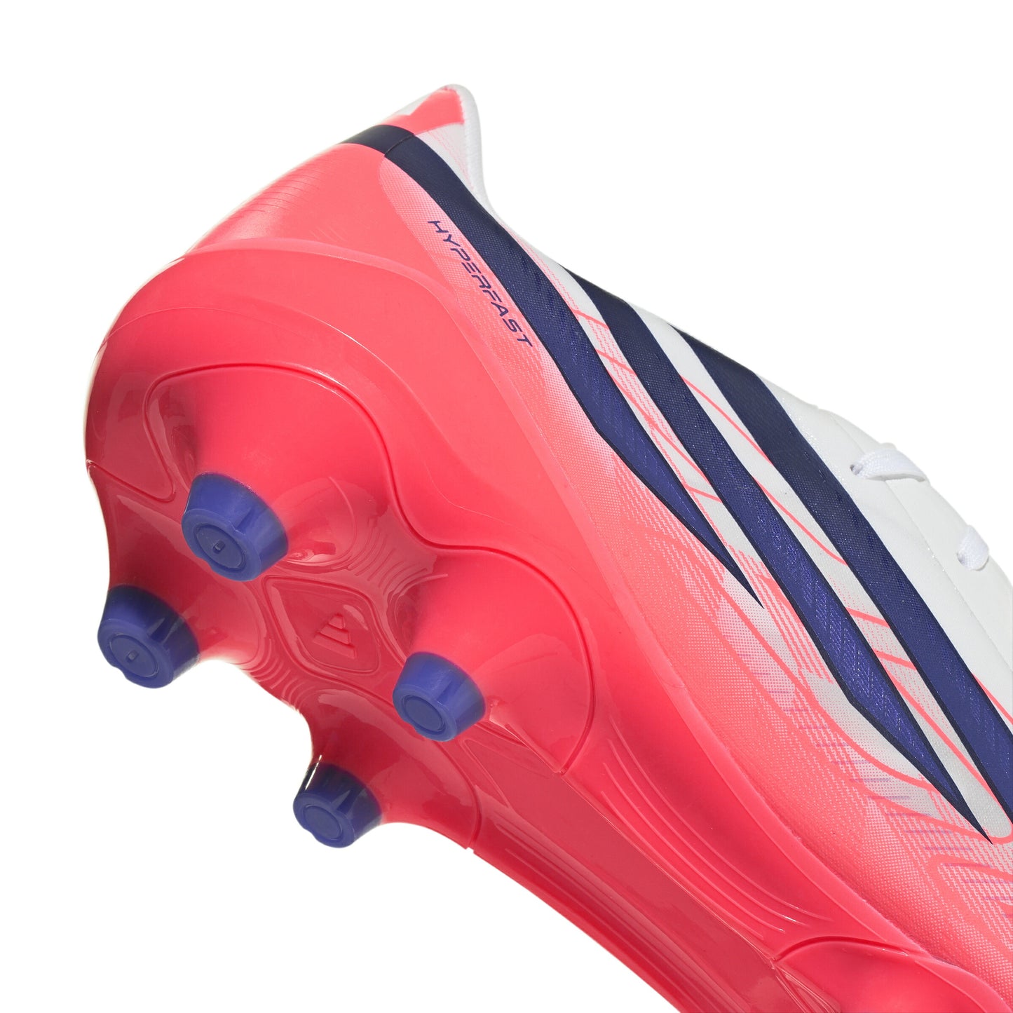 アディダス F50 HYPERFAST LEAGUE HG/AG JAPAN HQ2379 adidas サッカースパイク ホワイト ソーラーパープル 土 人工芝 天然芝 F50 ハイパーファスト hq2379