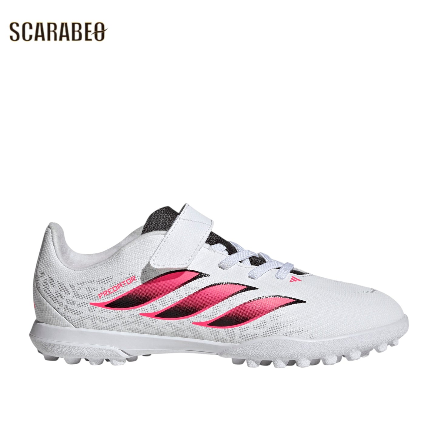 アディダス プレデター CLUB H&L TF J IH2076 adidas ジュニア トレーニングシューズ サッカー ターフ 面ファスナー ホワイト ソーラーターボ キッズ ih2076