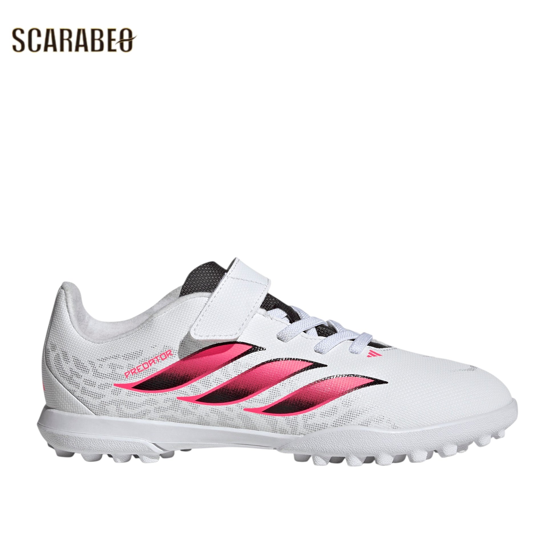 アディダス プレデター CLUB H&L TF J IH2076 adidas ジュニア トレーニングシューズ サッカー ターフ 面ファスナー ホワイト ソーラーターボ キッズ ih2076