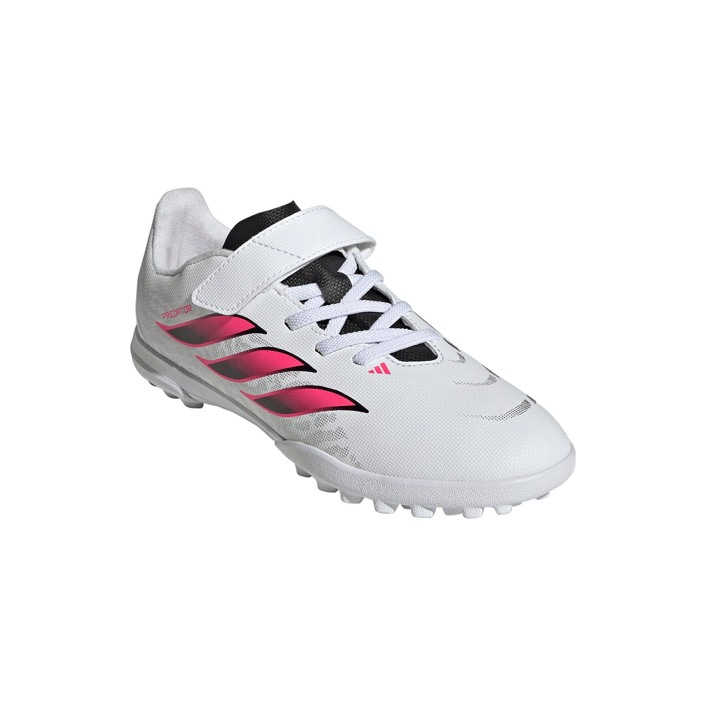 アディダス プレデター CLUB H&L TF J IH2076 adidas ジュニア トレーニングシューズ サッカー ターフ 面ファスナー ホワイト ソーラーターボ キッズ ih2076
