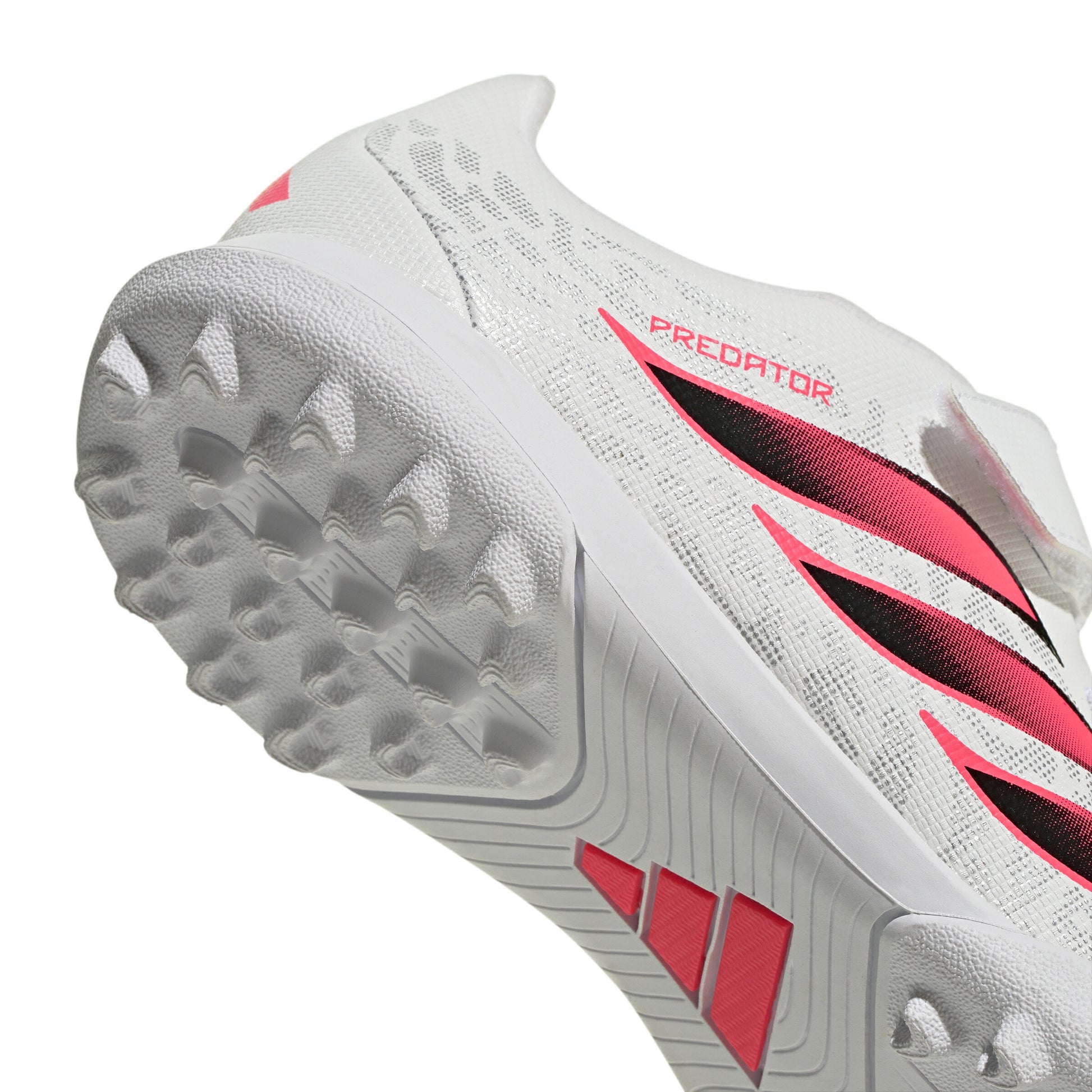 アディダス プレデター CLUB H&L TF J IH2076 adidas ジュニア トレーニングシューズ サッカー ターフ 面ファスナー ホワイト ソーラーターボ キッズ ih2076