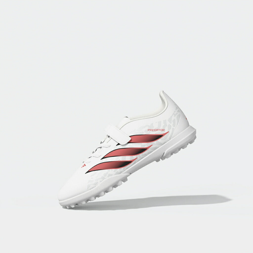アディダス プレデター CLUB H&L TF J IH2076 adidas ジュニア トレーニングシューズ サッカー ターフ 面ファスナー ホワイト ソーラーターボ キッズ ih2076