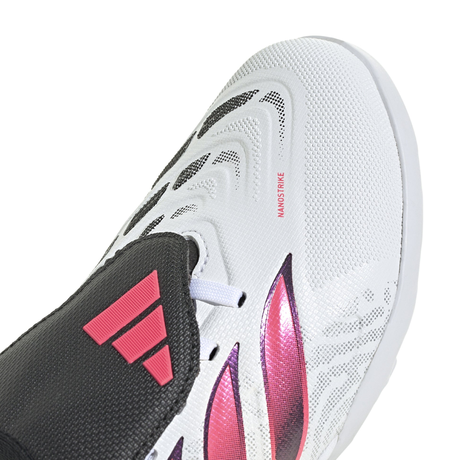 アディダス プレデター LEAGUE FT TF ジュニア IH2103 adidas トレーニングシューズ サッカー ターフ ジュニア ホワイト ピンク ブラック プレデター ih2103