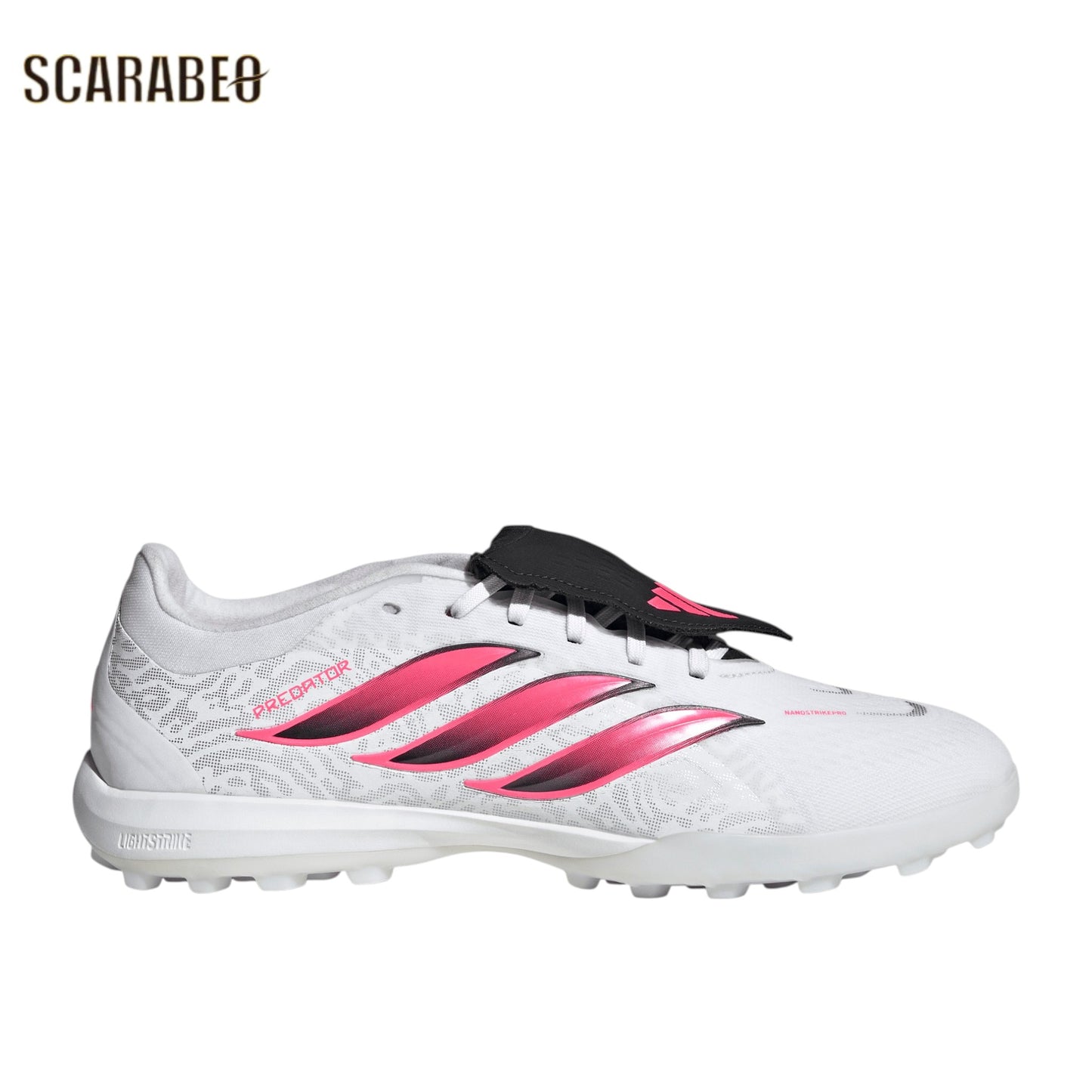 アディダス プレデター PRO FT TF adidas トレーニングシューズ サッカー ターフ ホワイト ピンク ブラック プロモデル ターフシューズ ih7218