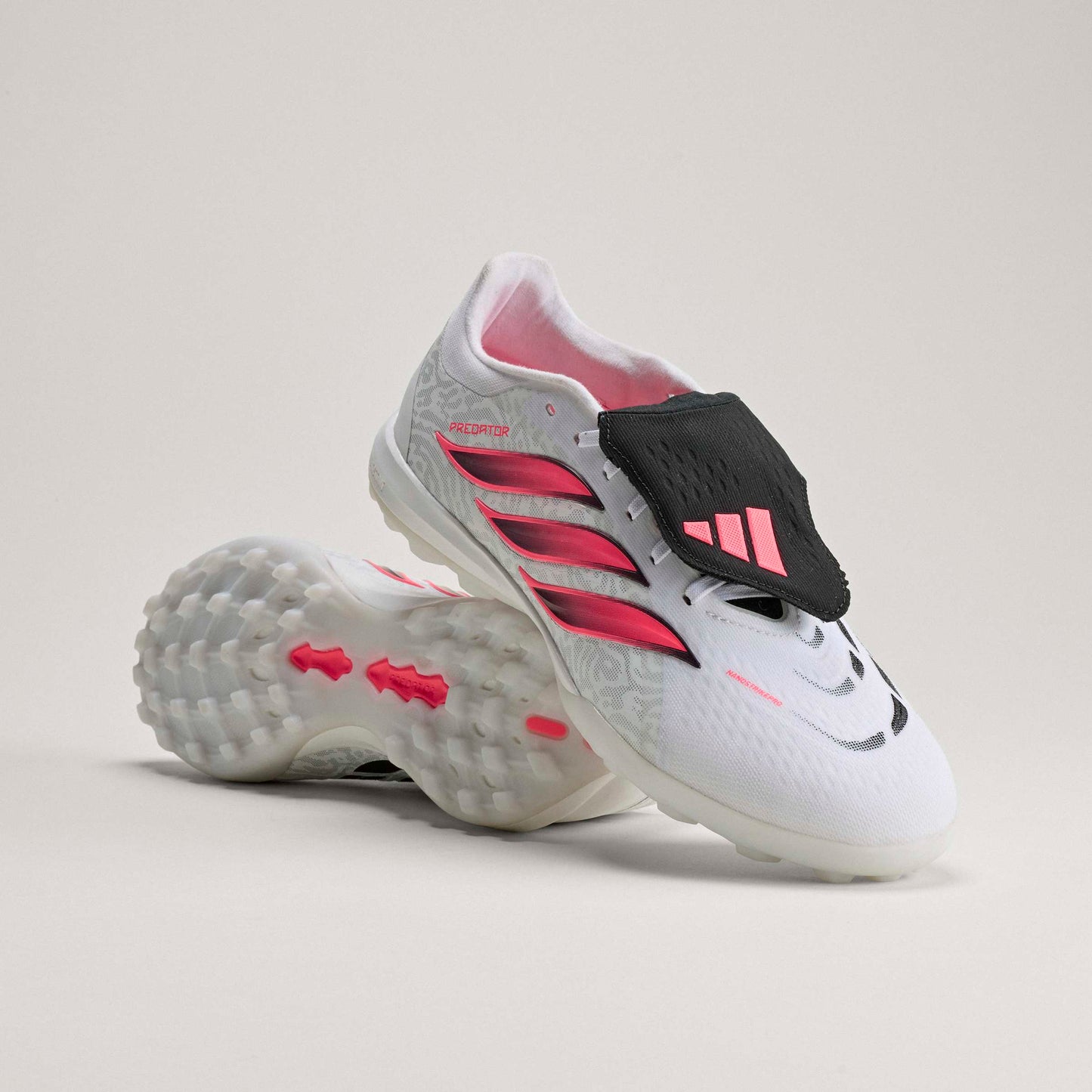 アディダス プレデター PRO FT TF adidas トレーニングシューズ サッカー ターフ ホワイト ピンク ブラック プロモデル ターフシューズ ih7218