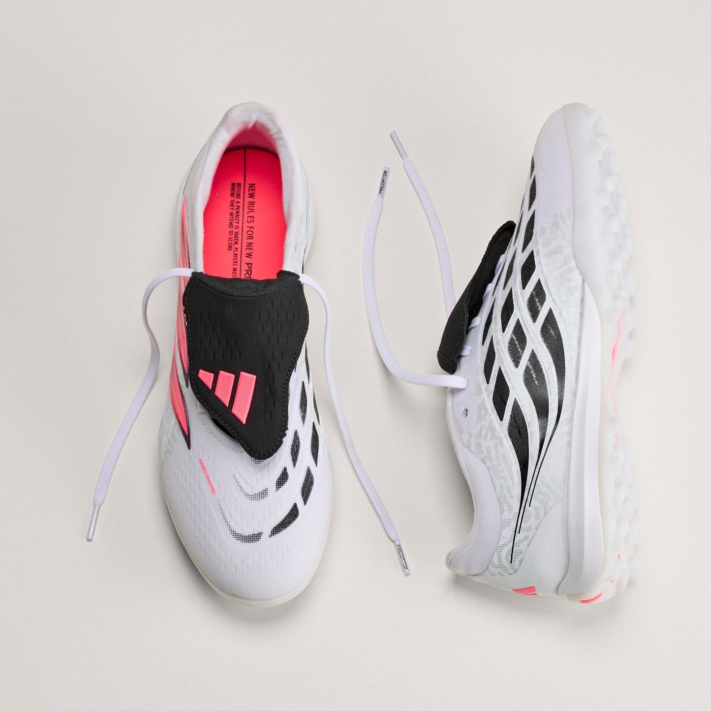 アディダス プレデター PRO FT TF adidas トレーニングシューズ サッカー ターフ ホワイト ピンク ブラック プロモデル ターフシューズ ih7218