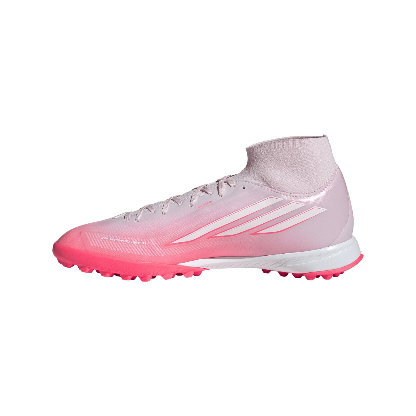 アディダス F50 SPARKFUSION LEAGUE TF ピンク ホワイト adidas トレーニングシューズ レディース サッカー ターフ 人工芝 女性向け ki1022