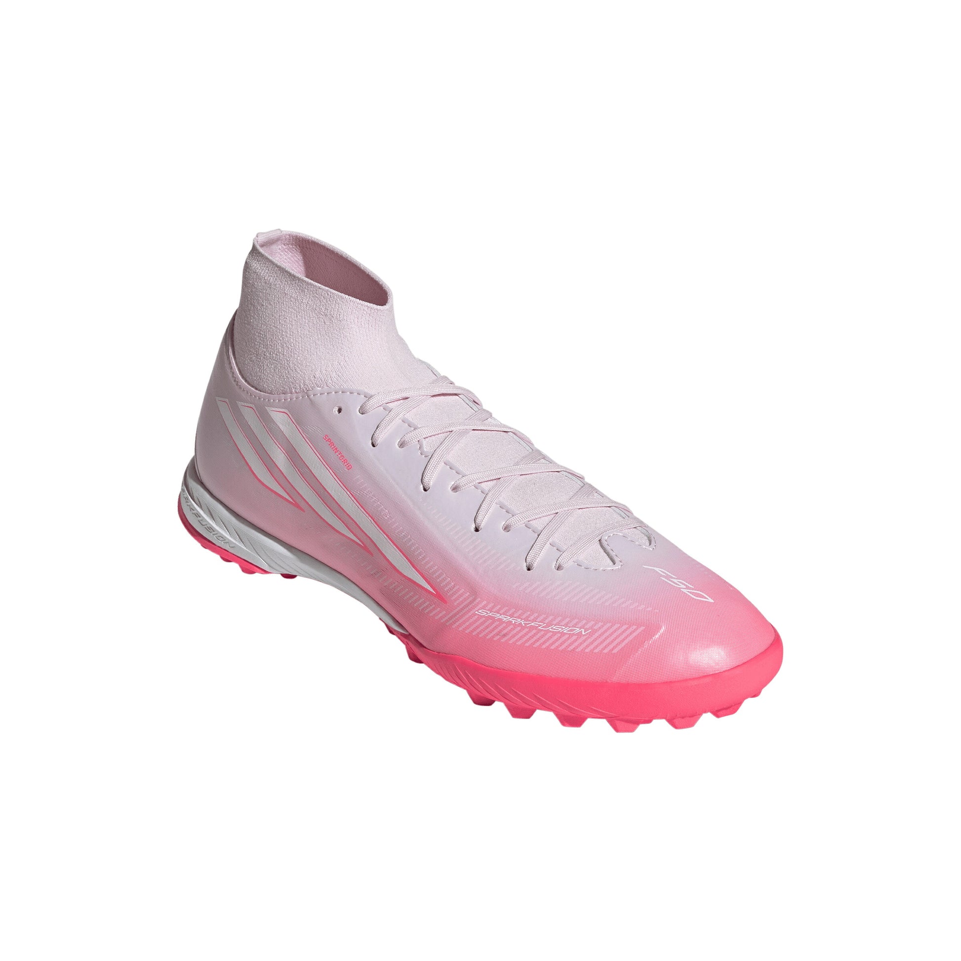 アディダス F50 SPARKFUSION LEAGUE TF ピンク ホワイト adidas トレーニングシューズ レディース サッカー ターフ 人工芝 女性向け ki1022