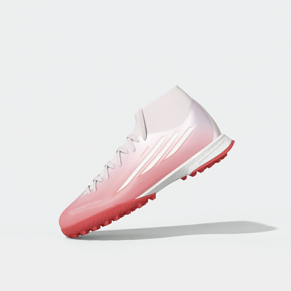 アディダス F50 SPARKFUSION LEAGUE TF ピンク ホワイト adidas トレーニングシューズ レディース サッカー ターフ 人工芝 女性向け ki1022