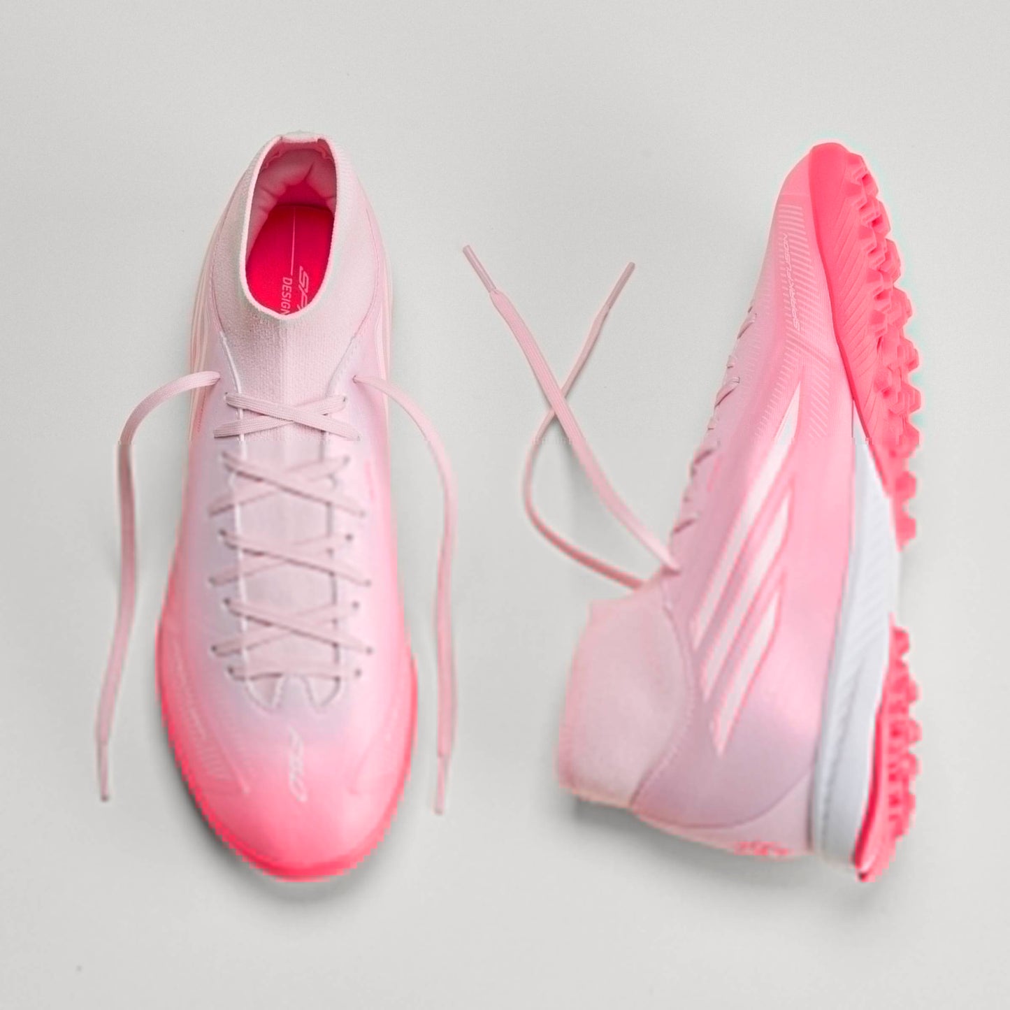 アディダス F50 SPARKFUSION LEAGUE TF ピンク ホワイト adidas トレーニングシューズ レディース サッカー ターフ 人工芝 女性向け ki1022