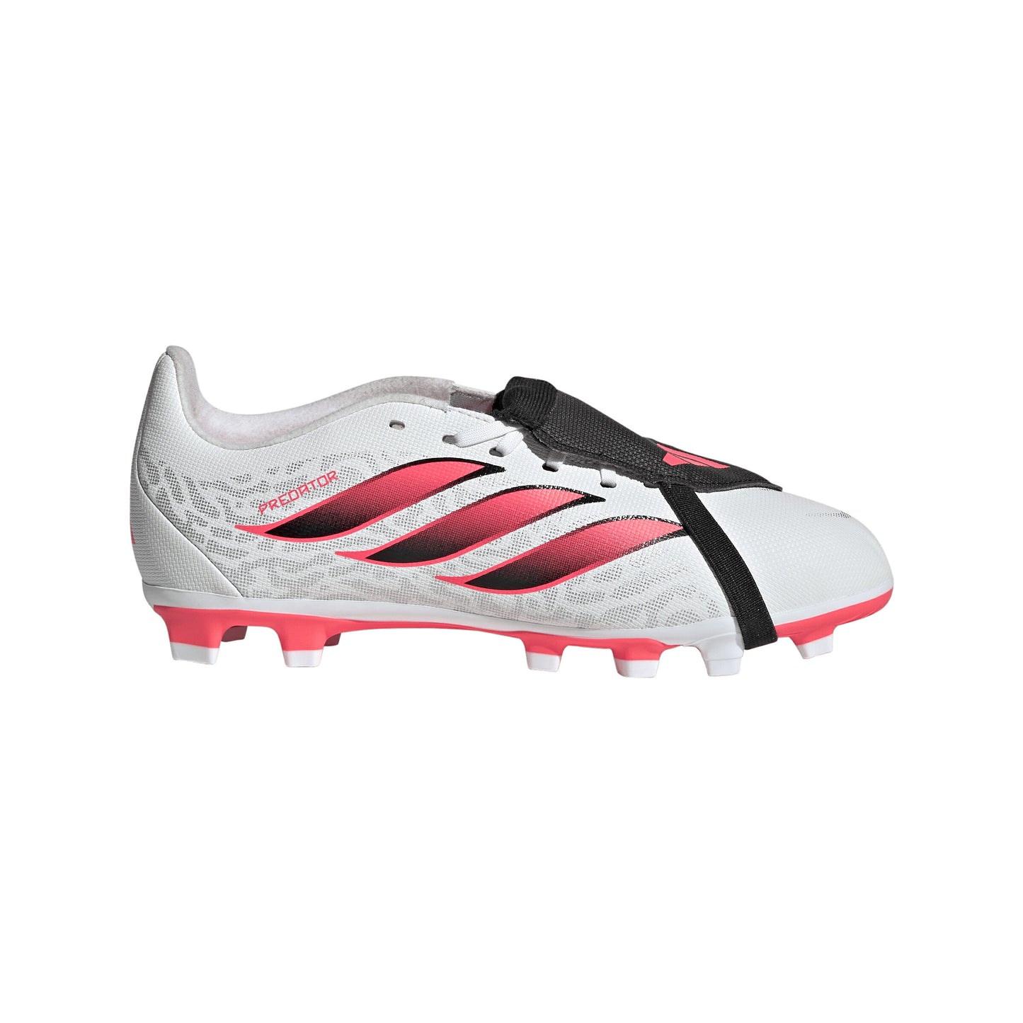 アディダス プレデター CLUB FT FxG J KJ6728 adidas ジュニア サッカースパイク キッズ ホワイト ソーラーターボ 土 人工芝 天然芝 プレデター kj6728