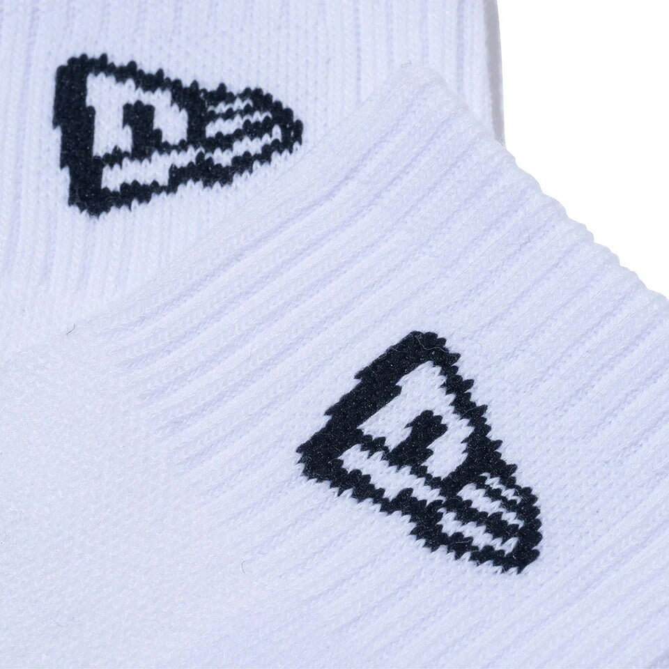 ニューエラ ソックス アンクル 3ペア ホワイト NEW ERA 靴下 3足組 アンクルソックス メンズ レディース ジュニア 白 14518186