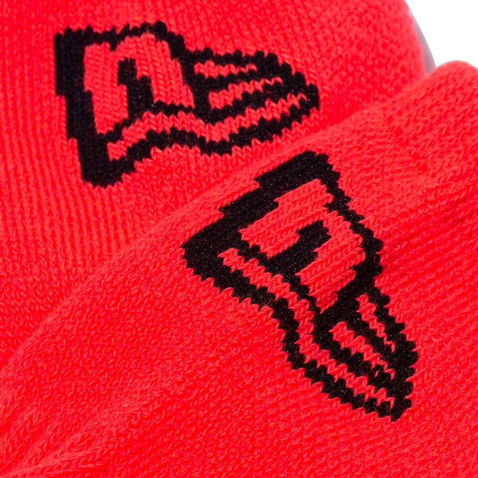 ニューエラ ソックス ショート 3ペア ブラック ネオンオレンジ ネオングリーン NEW ERA 靴下 3足組 ショートソックス メンズ レディース ジュニア 14518170
