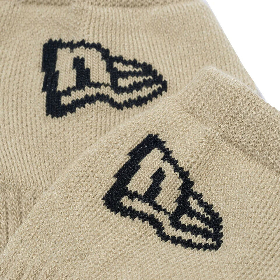 ニューエラ ソックス ショート 3ペア ブラック オリーブ カーキ NEW ERA 靴下 3足組 ショートソックス メンズ レディース ジュニア 14518169