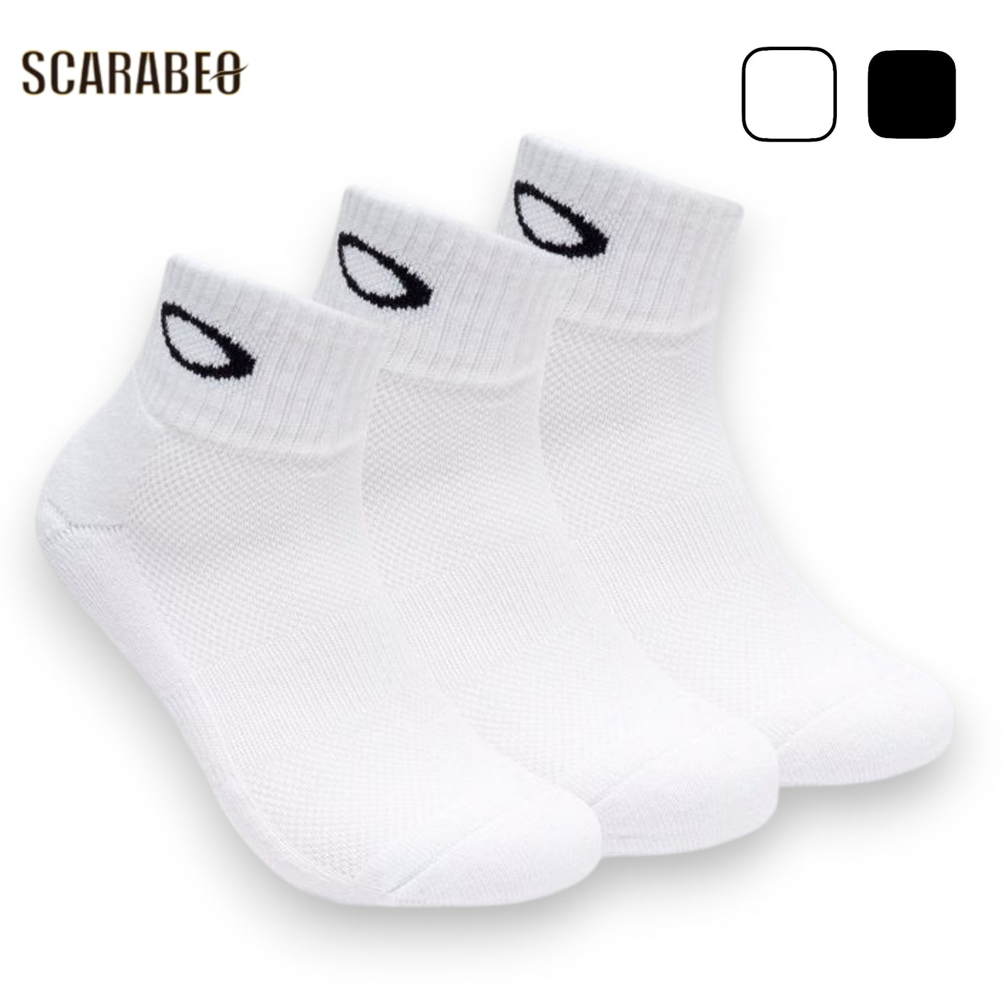 オークリー 靴下 3足組 OAKLEY 3P SOCKS ソックス 3足セット メンズ スポーツ 普段使い ブラック ホワイト 23-29cm 93238jp