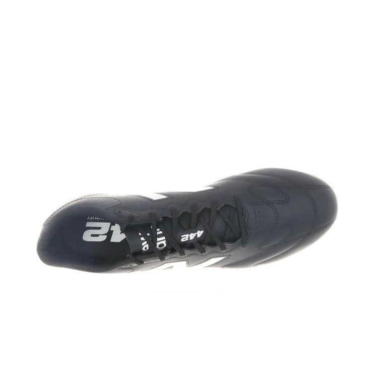 New Balance ニューバランス 442 CLUB HG/AG V3 2E U44H4WG2E ブラック サッカースパイク ワイド 幅広 土 人工芝 天然芝 u44h4wg2e