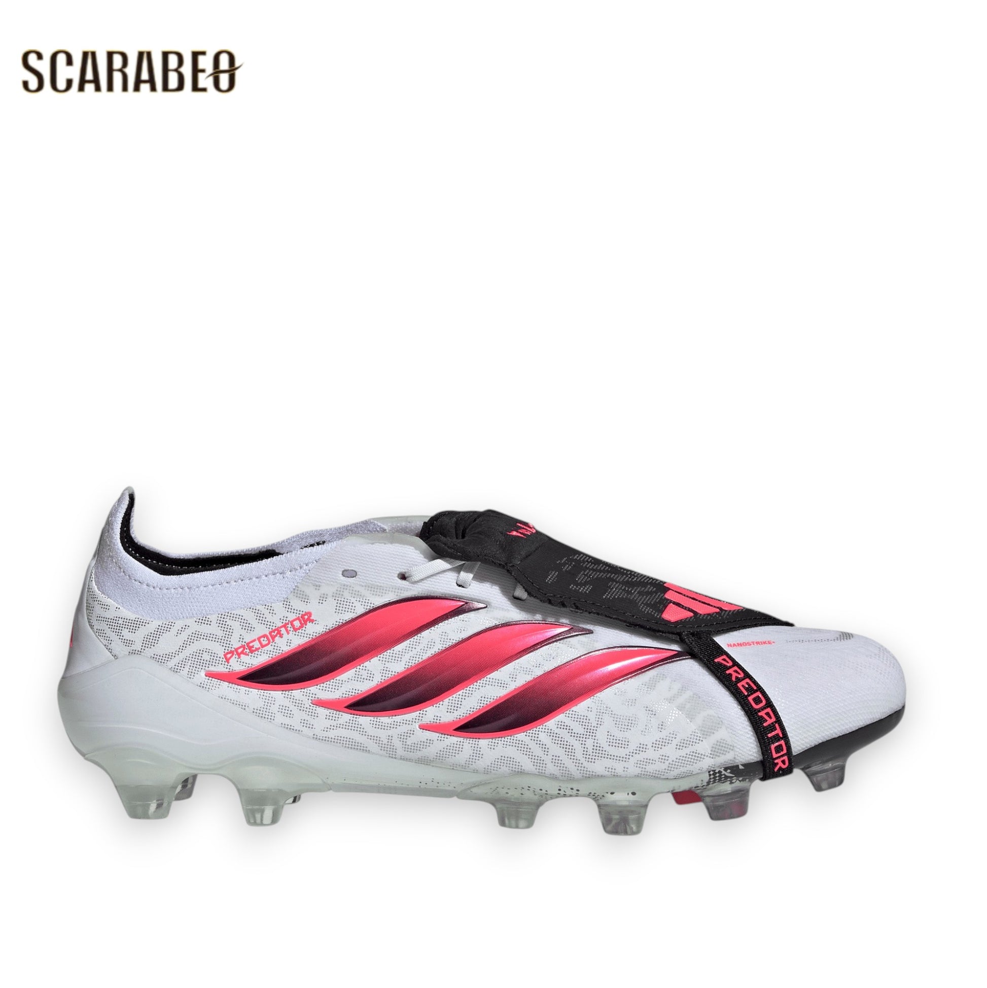 アディダス プレデター ELITE FT HG/AG JAPAN IH7128 ホワイト ピンク ブラック adidas サッカースパイク エリート 折り返しシュータン 土 人工芝 ih7128