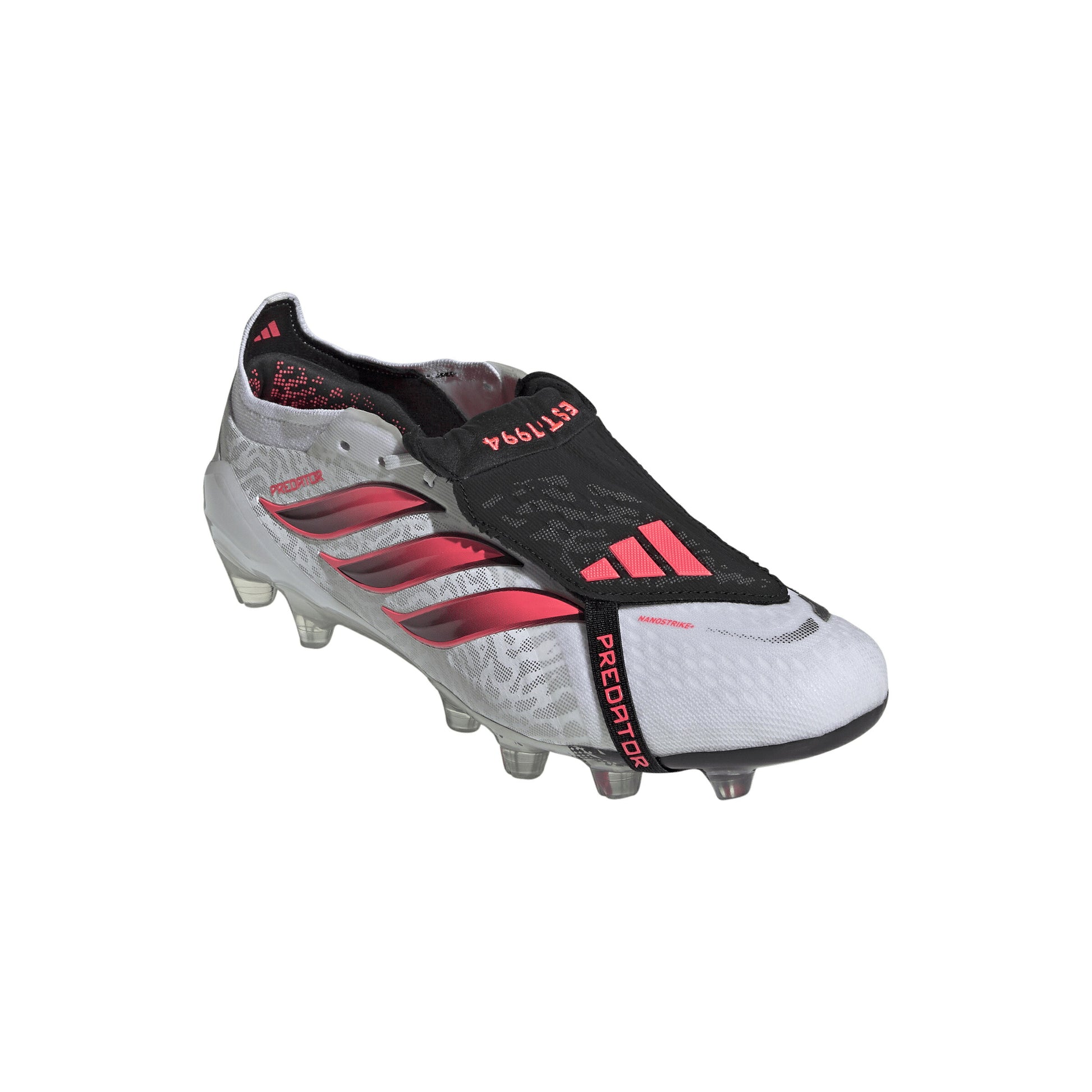 アディダス プレデター ELITE FT HG/AG JAPAN IH7128 ホワイト ピンク ブラック adidas サッカースパイク エリート 折り返しシュータン 土 人工芝 ih7128