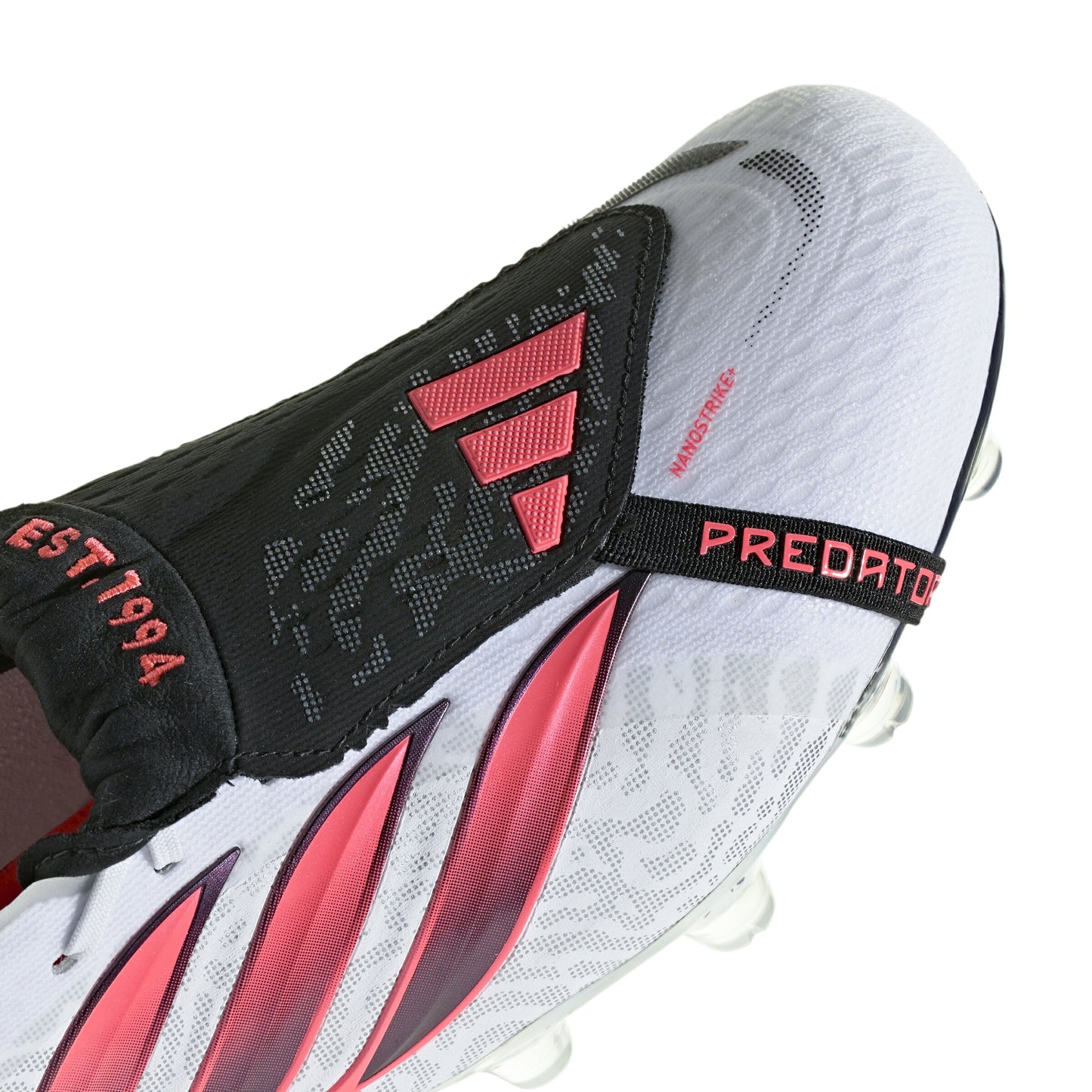 アディダス プレデター ELITE FT HG/AG JAPAN IH7128 ホワイト ピンク ブラック adidas サッカースパイク エリート 折り返しシュータン 土 人工芝 ih7128
