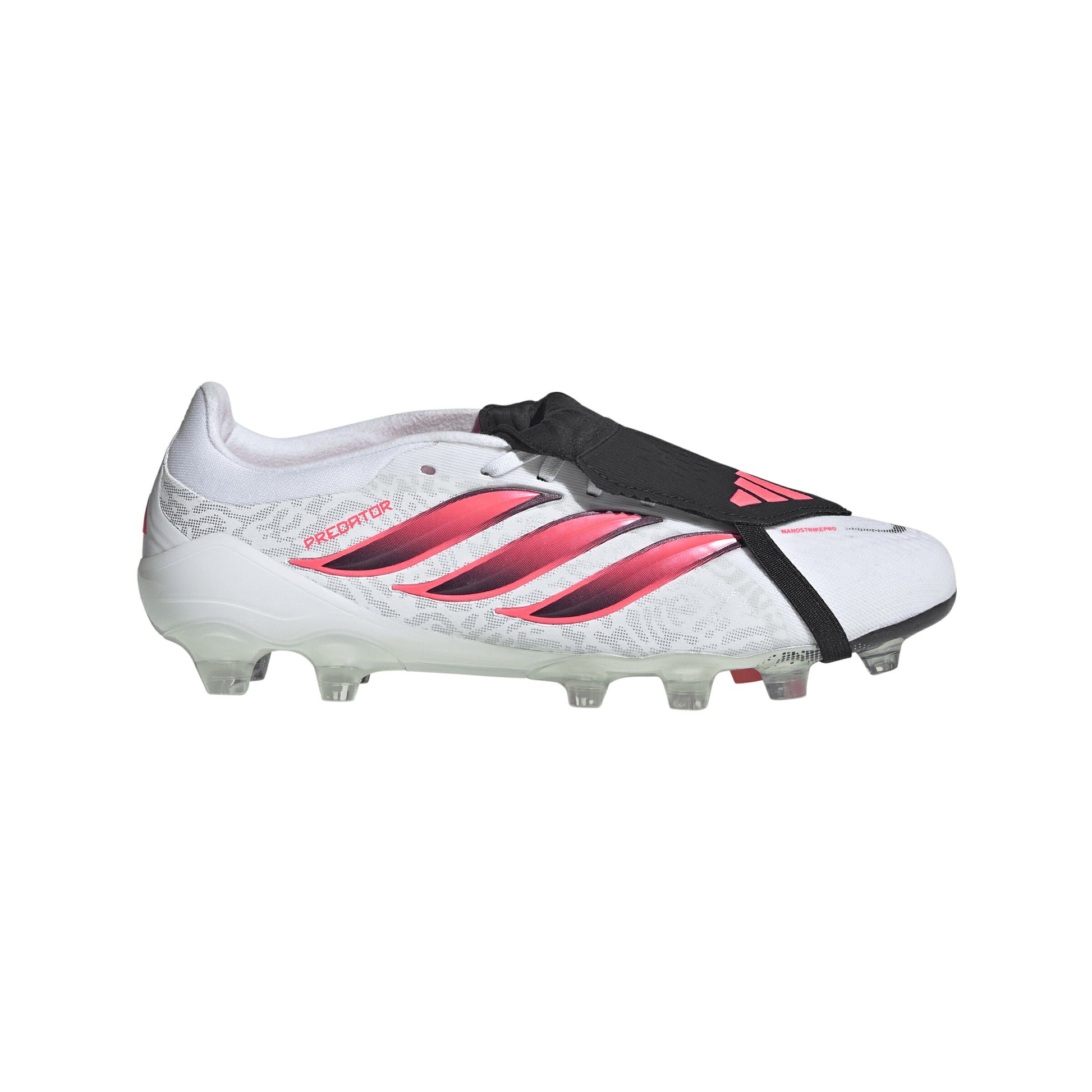 アディダス プレデター PRO FT HG/AG JAPAN KH6261 ホワイト ピンク ブラック adidas サッカースパイク プロ 折り返しシュータン 土 人工芝 kh6261