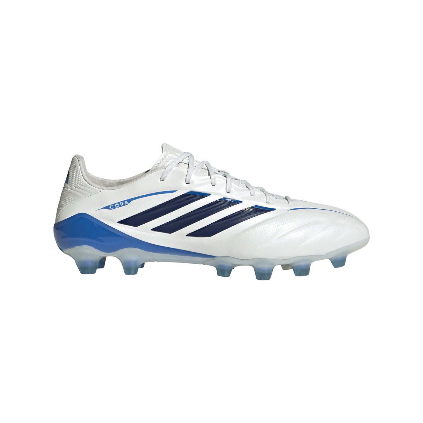 アディダス コパ ピュア 4 ELITE HG/AG JAPAN KI0595 ホワイト ネイビー ブルー adidas COPA PURE 4 サッカースパイク エリート 土 人工芝 ki0595