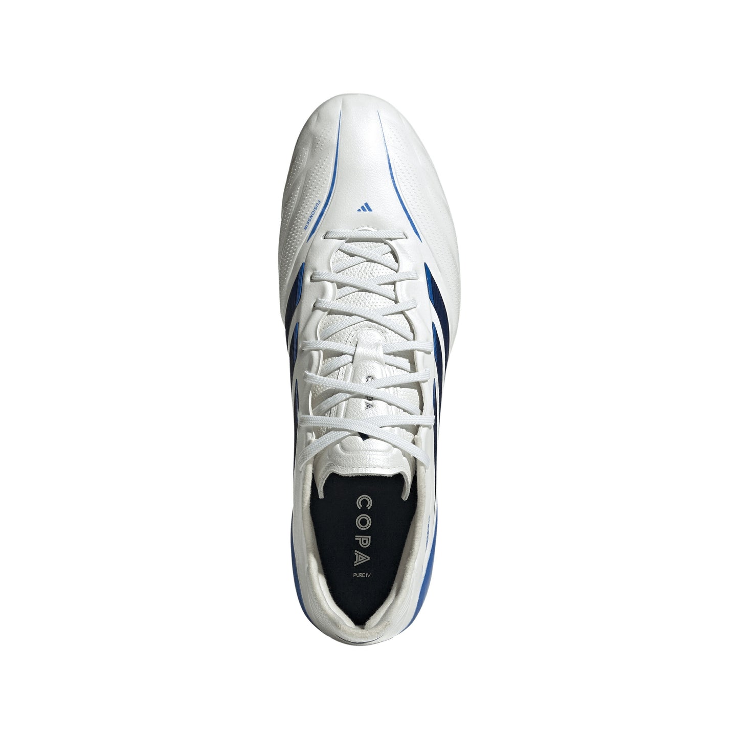アディダス コパ ピュア 4 ELITE HG/AG JAPAN KI0595 ホワイト ネイビー ブルー adidas COPA PURE 4 サッカースパイク エリート 土 人工芝 ki0595