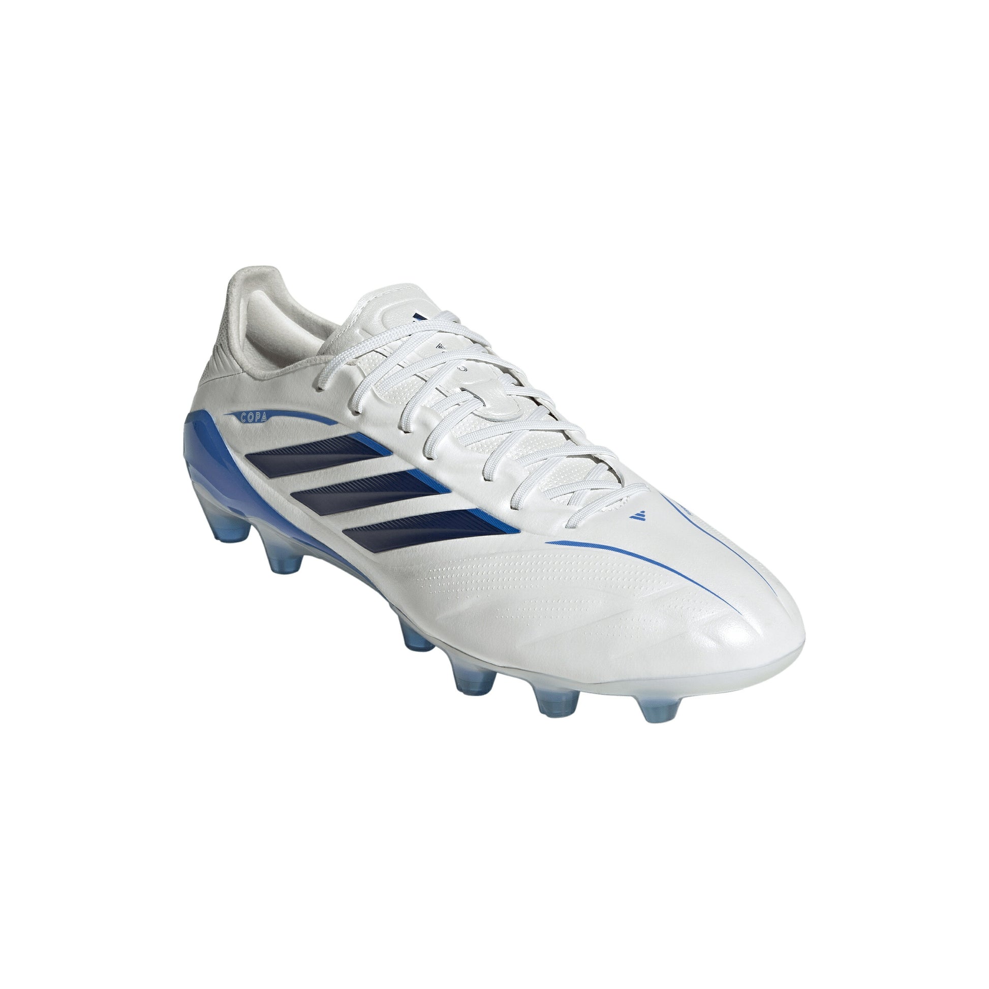 アディダス コパ ピュア 4 ELITE HG/AG JAPAN KI0595 ホワイト ネイビー ブルー adidas COPA PURE 4 サッカースパイク エリート 土 人工芝 ki0595