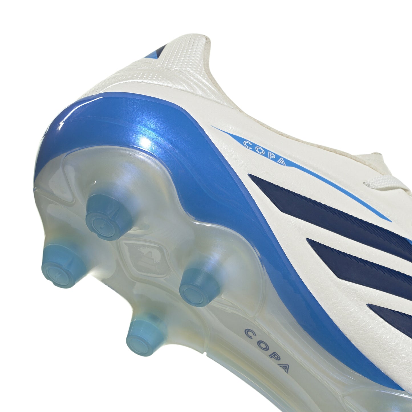 アディダス コパ ピュア 4 ELITE HG/AG JAPAN KI0595 ホワイト ネイビー ブルー adidas COPA PURE 4 サッカースパイク エリート 土 人工芝 ki0595