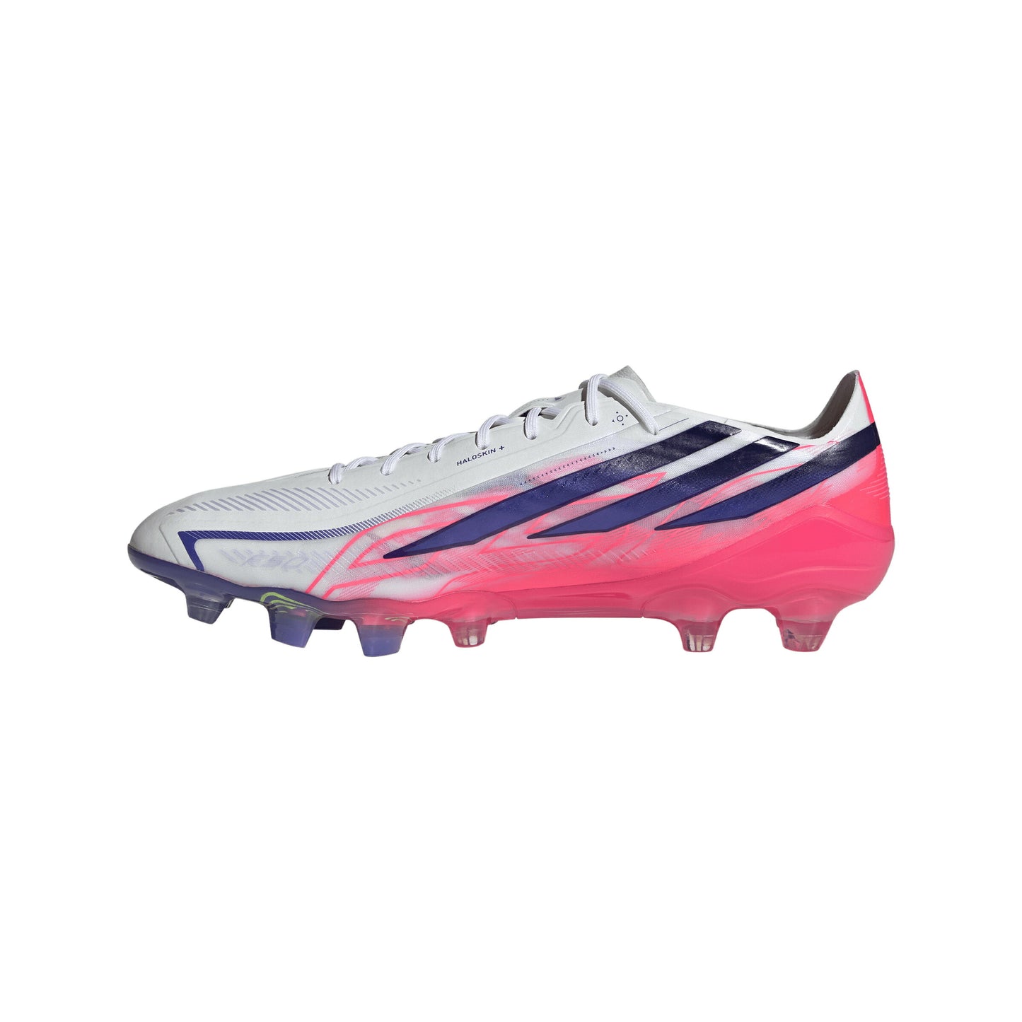 アディダス F50 HYPERFAST ELITE HG/AG JAPAN KK1038 ホワイト パープル adidas サッカースパイク エリート 土 人工芝 天然芝 CHAOS VS CONTROL PACK kk1038