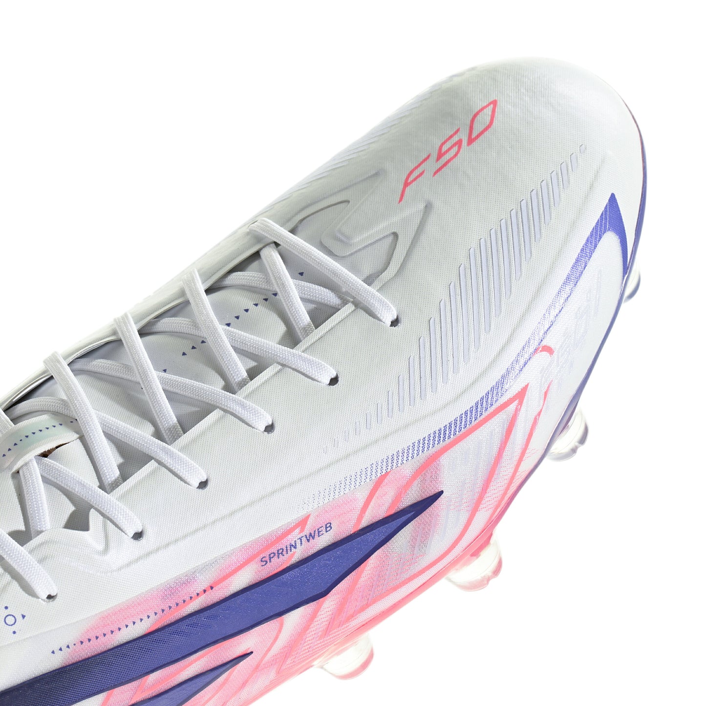 アディダス F50 HYPERFAST ELITE HG/AG JAPAN KK1038 ホワイト パープル adidas サッカースパイク エリート 土 人工芝 天然芝 CHAOS VS CONTROL PACK kk1038