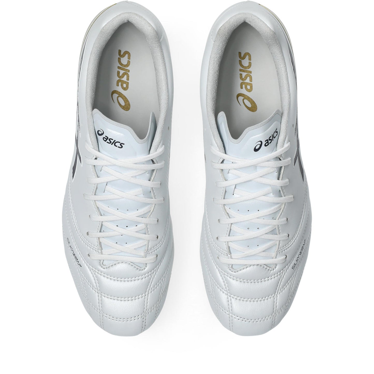 アシックス DS LIGHT PRO WHITE MIDNIGHT ASICS サッカースパイク DSライト プロ メンズ SILKYWRAP fuzeGEL フィット 上位モデル 1103a126-103