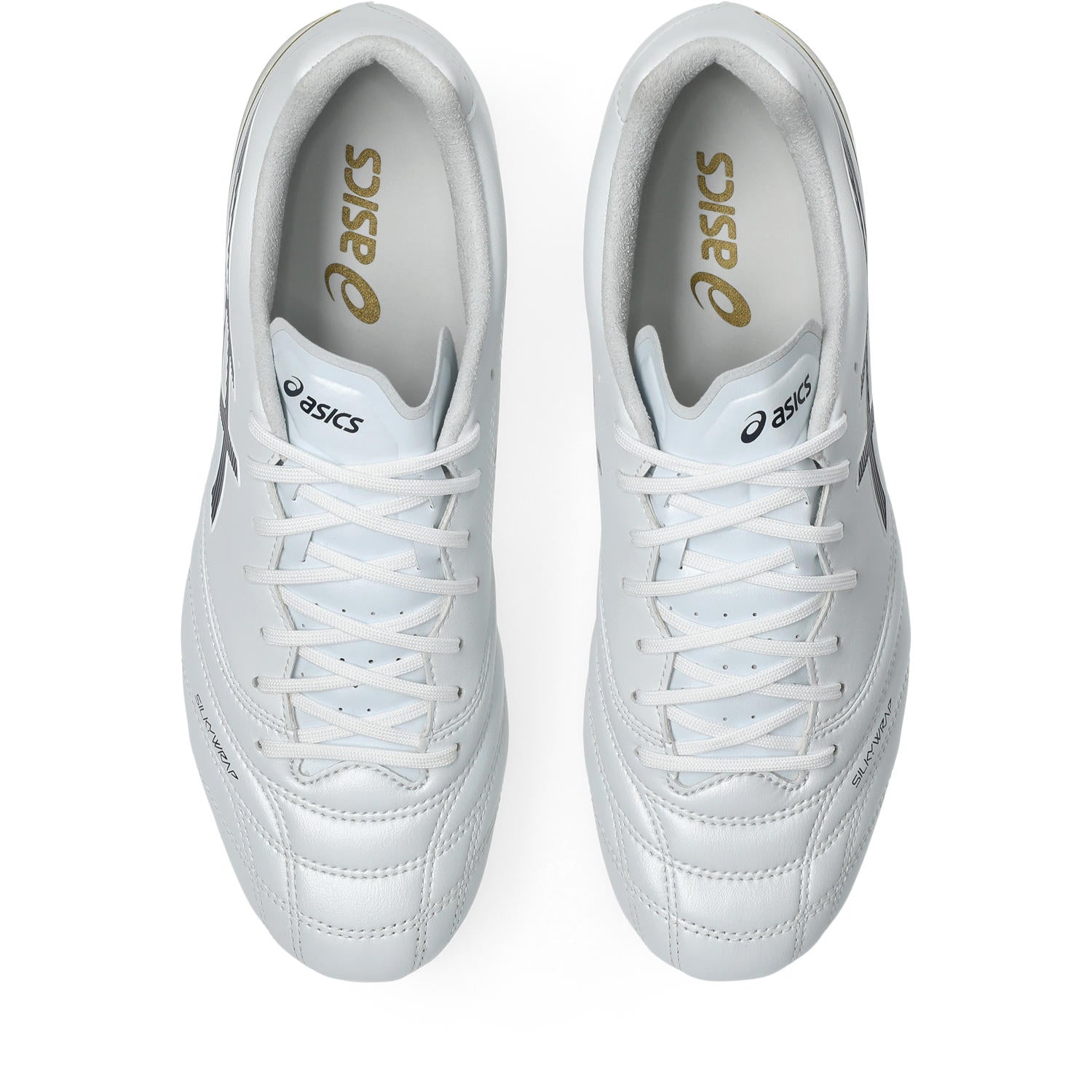 アシックス DS LIGHT PRO WHITE MIDNIGHT ASICS サッカースパイク DSライト プロ メンズ SILKYWRAP fuzeGEL フィット 上位モデル 1103a126-103