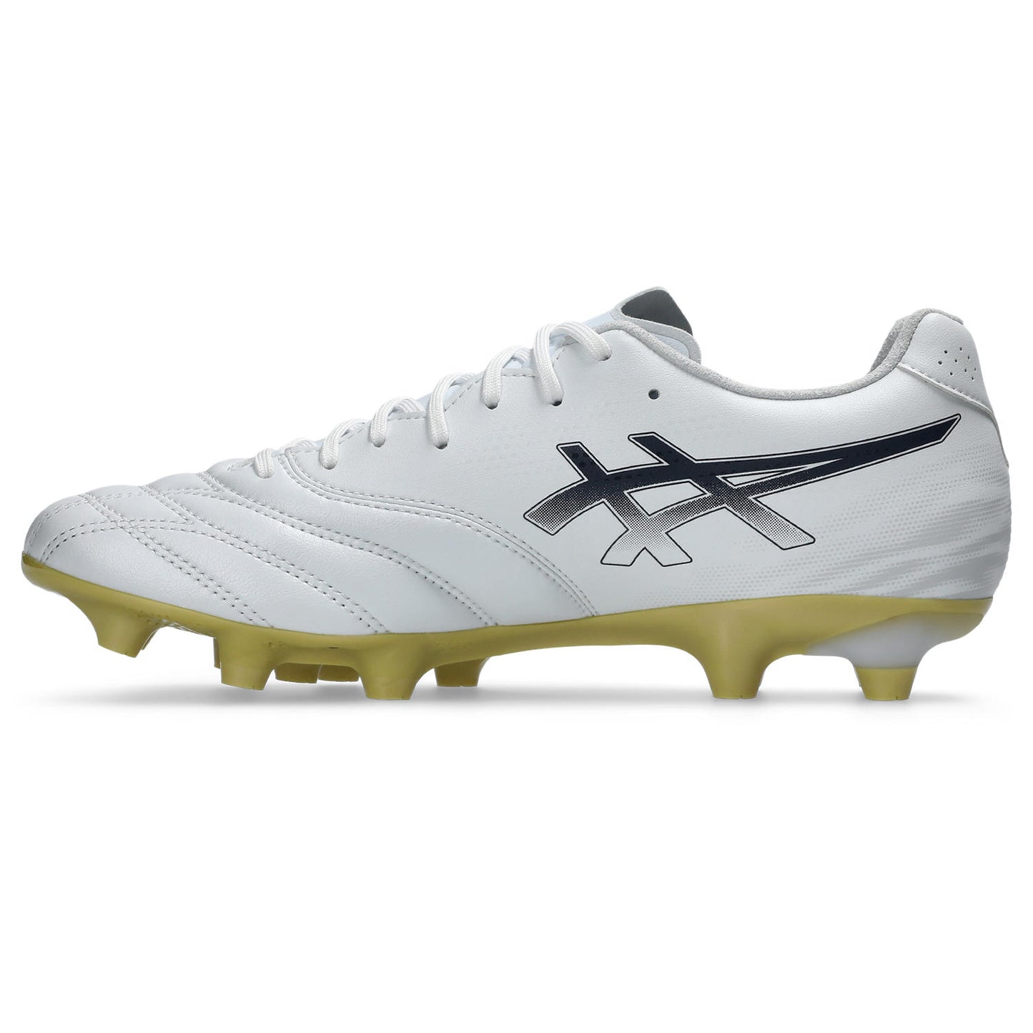 アシックス DS LIGHT PRO WIDE WHITE MIDNIGHT ASICS サッカースパイク DSライト プロ ワイド 幅広 SILKYWRAP fuzeGEL 上位モデル 1103a122-103