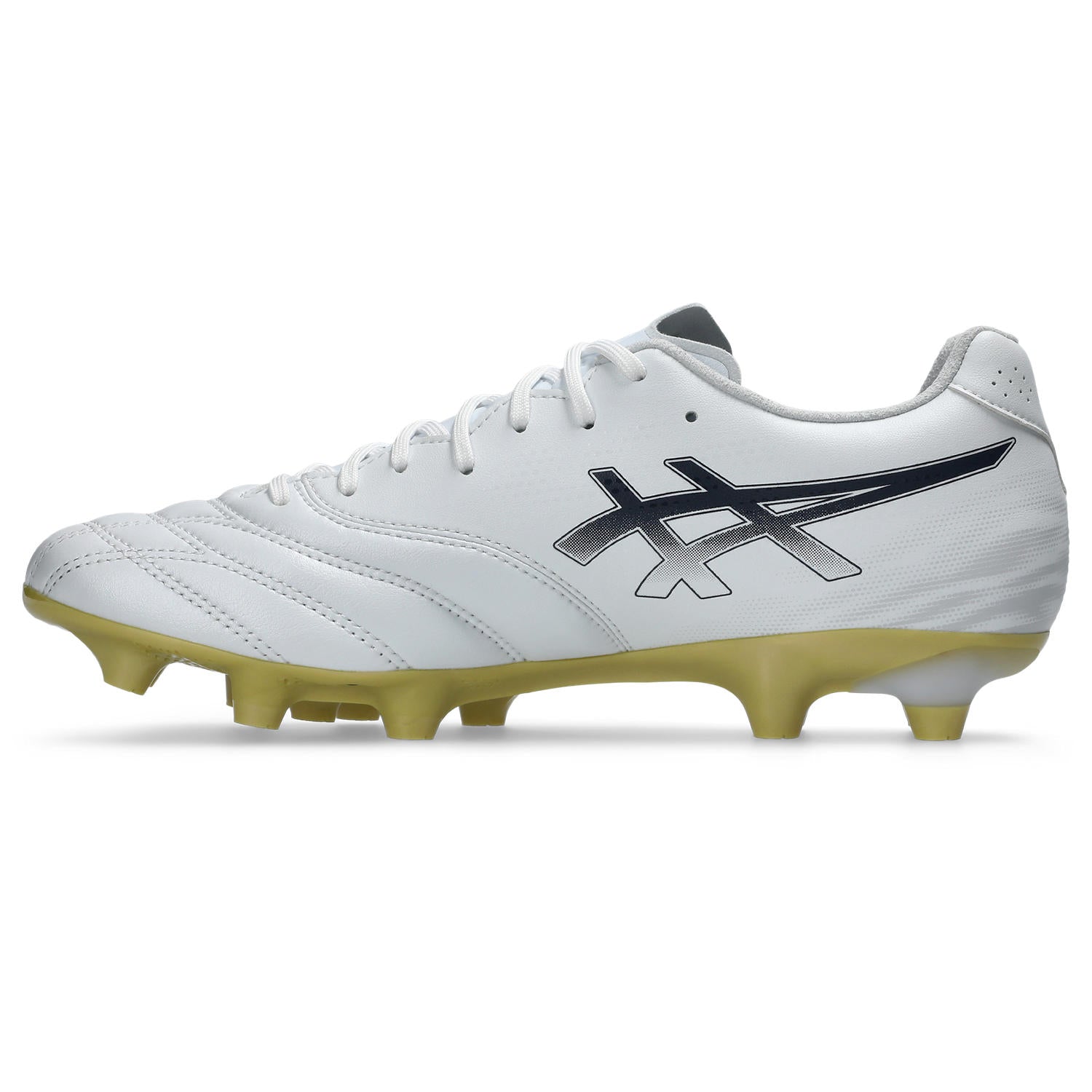 アシックス DS LIGHT PRO WIDE WHITE MIDNIGHT ASICS サッカースパイク DSライト プロ ワイド 幅広 SILKYWRAP fuzeGEL 上位モデル 1103a122-103