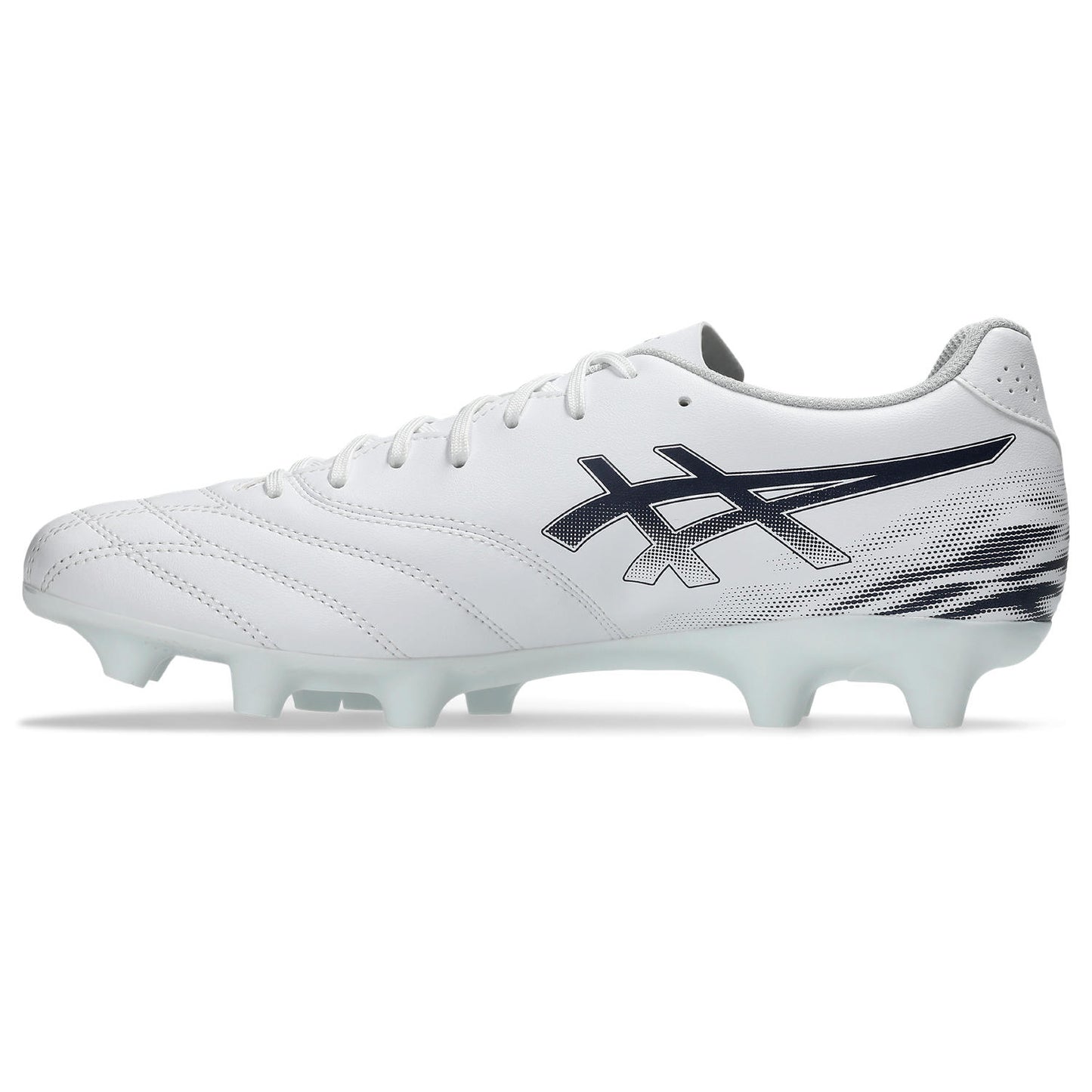 アシックス DS LIGHT CLUB WIDE WHITE MIDNIGHT 103 ASICS サッカースパイク ワイド 幅広 メンズ 土 人工芝 天然芝 エントリーモデル 1103a128-103