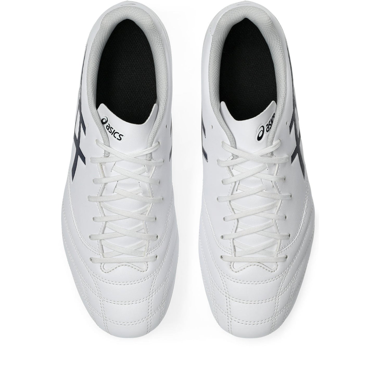 アシックス DS LIGHT CLUB WIDE WHITE MIDNIGHT 103 ASICS サッカースパイク ワイド 幅広 メンズ 土 人工芝 天然芝 エントリーモデル 1103a128-103