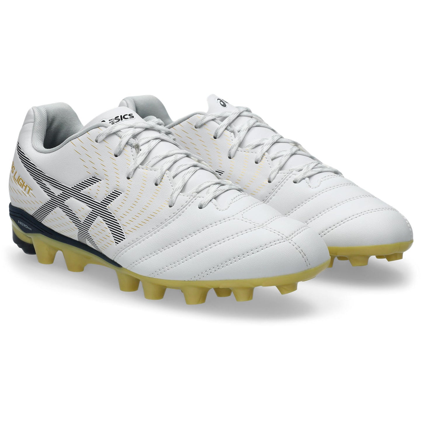 アシックス DS LIGHT JR GS WHITE MIDNIGHT 104 ASICS ジュニア サッカースパイク キッズ 固定式 土 人工芝 天然芝 1104a054-104