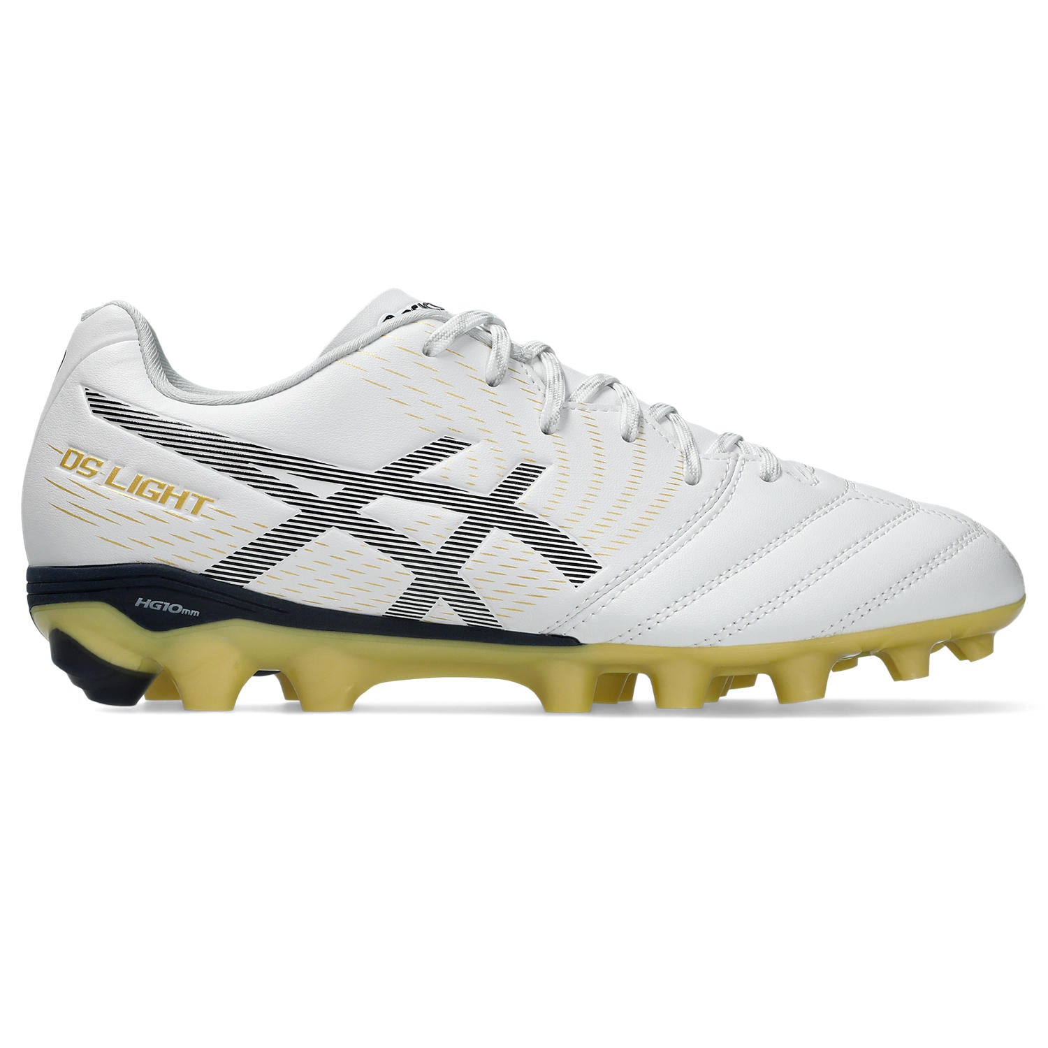 アシックス DS LIGHT JR GS WHITE MIDNIGHT 104 ASICS ジュニア サッカースパイク キッズ 固定式 土 人工芝 天然芝 1104a054-104