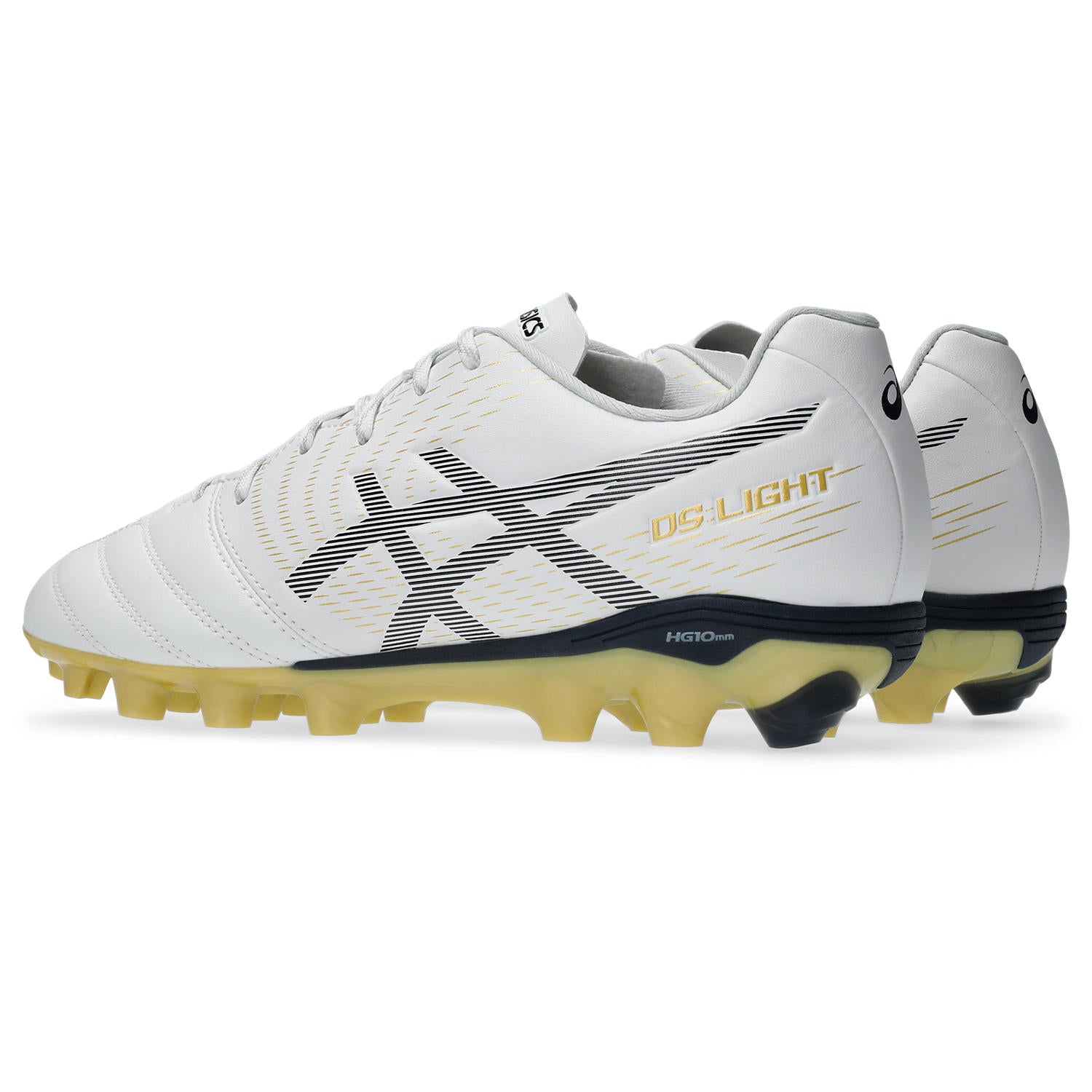 アシックス DS LIGHT JR GS WHITE MIDNIGHT 104 ASICS ジュニア サッカースパイク キッズ 固定式 土 人工芝 天然芝 1104a054-104