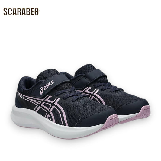 アシックス PATRIOT 14 PS Midnight Hazy Lilac ASICS ジュニア ランニングシューズ キッズ スニーカー 運動靴 通学 軽量 1014a391-405