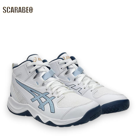 アシックス DUNKSHOT MB 10 White Solid Air ASICS ジュニア バスケットボールシューズ キッズ ミニバス バッシュ 初心者 エントリーモデル 1064a019-106