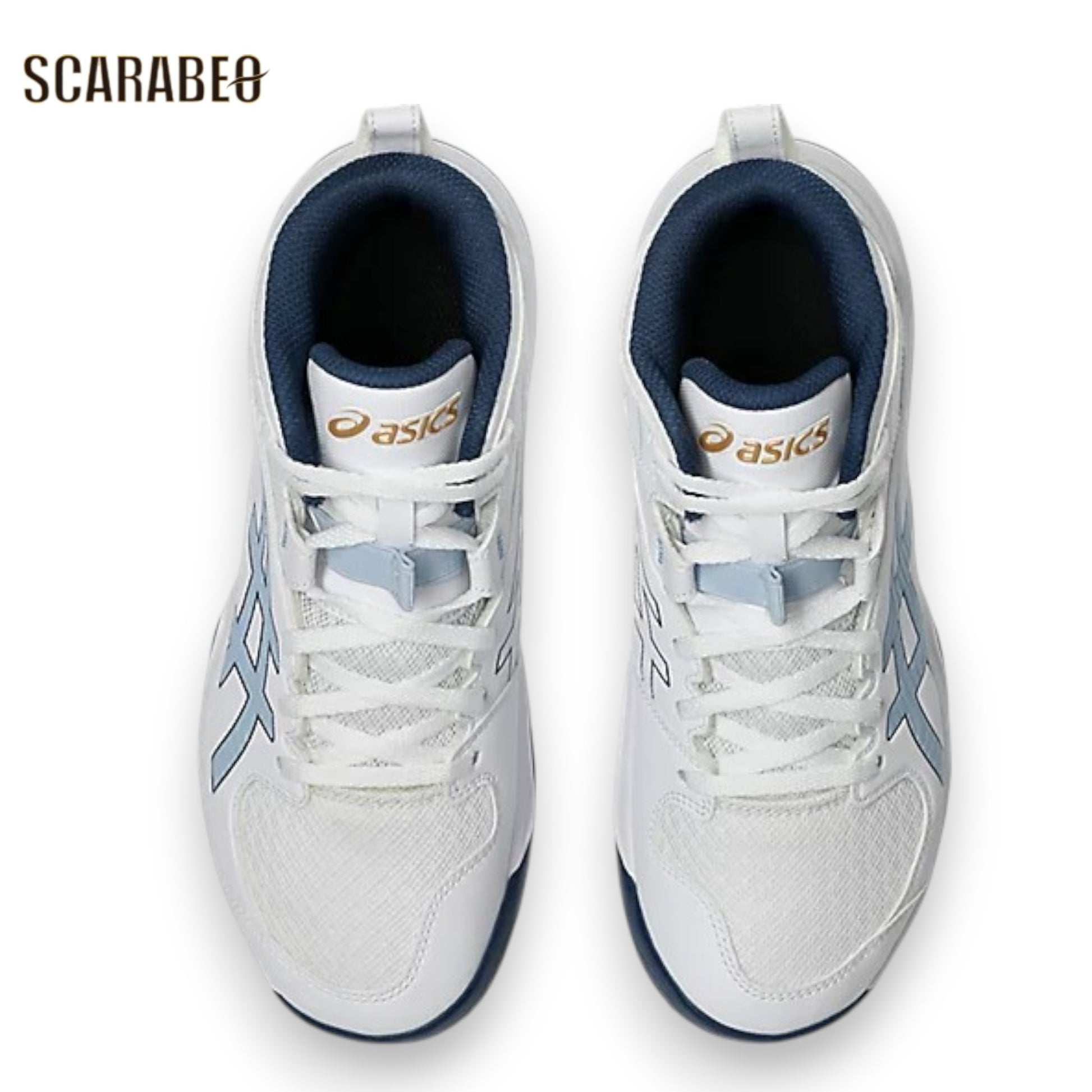 アシックス DUNKSHOT MB 10 White Solid Air ASICS ジュニア バスケットボールシューズ キッズ ミニバス バッシュ 初心者 エントリーモデル 1064a019-106