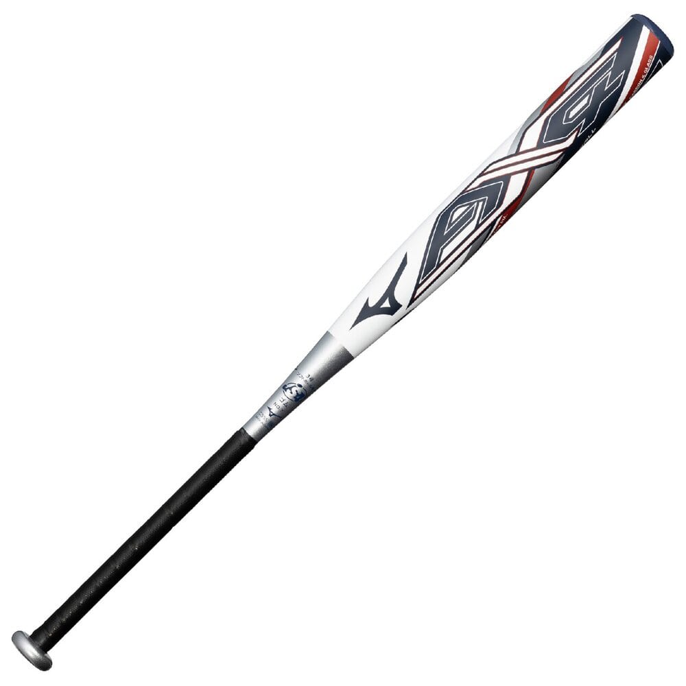 ミズノ AX4 ソフトボール バット 3号 ゴムボール用 FRP製 84cm 650g 680g 710g トップバランス ホワイト×シルバー MIZUNO 1CJFSA02 一般用 カーボンバット 1cjfs32984-0103