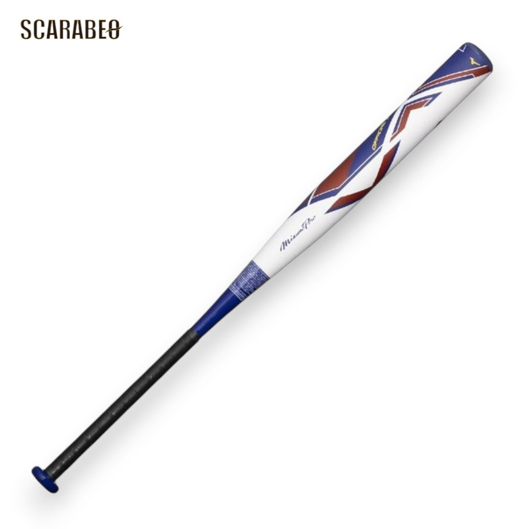 ミズノプロ AX4 ソフトボール バット 3号 ゴムボール用 FRP製 84cm 650g ミドルバランス MIZUNO 1CJFS32984 0367 グレー×パープル 一般 大人 1cjfs32984-0367