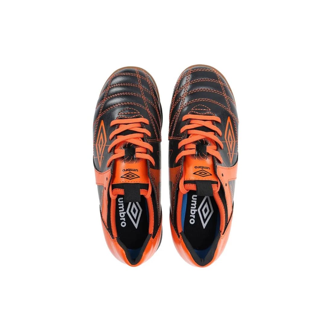 アンブロ アクセレイター TR JR WIDE IN ジュニア フットサルシューズ インドア ブラック オレンジ UMBRO ACCERATOR ワイド 幅広 室内用 ノンマーキング uf6fcsf1j