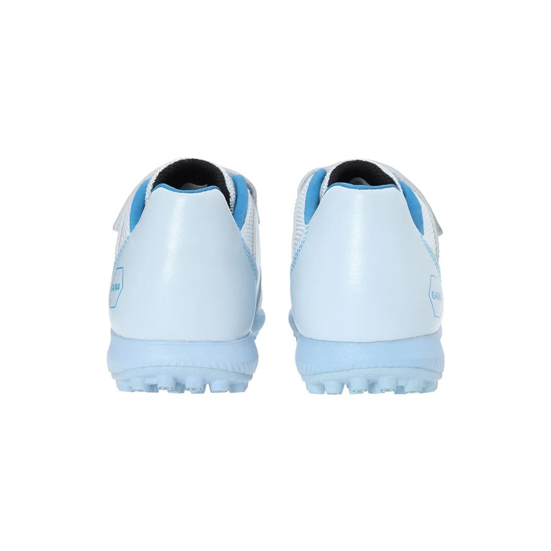 アンブロ アクセレイター SB JR WIDE +GAINA ジュニア サッカー トレーニングシューズ ワイド 幅広 ベルクロ ホワイト ブルー UMBRO 天然芝 人工芝 土対応 uf6fcst4jb