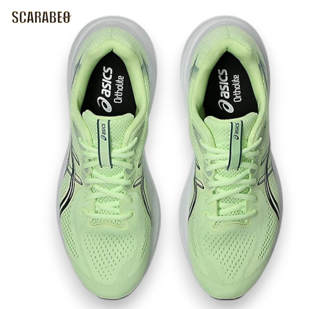 アシックス GEL-CONTEND 10 ランニングシューズ メンズ レディース イエロー ネイビー ジョギング ウォーキング クッション asics Illuminate Yellow Midnight 1011c249-750