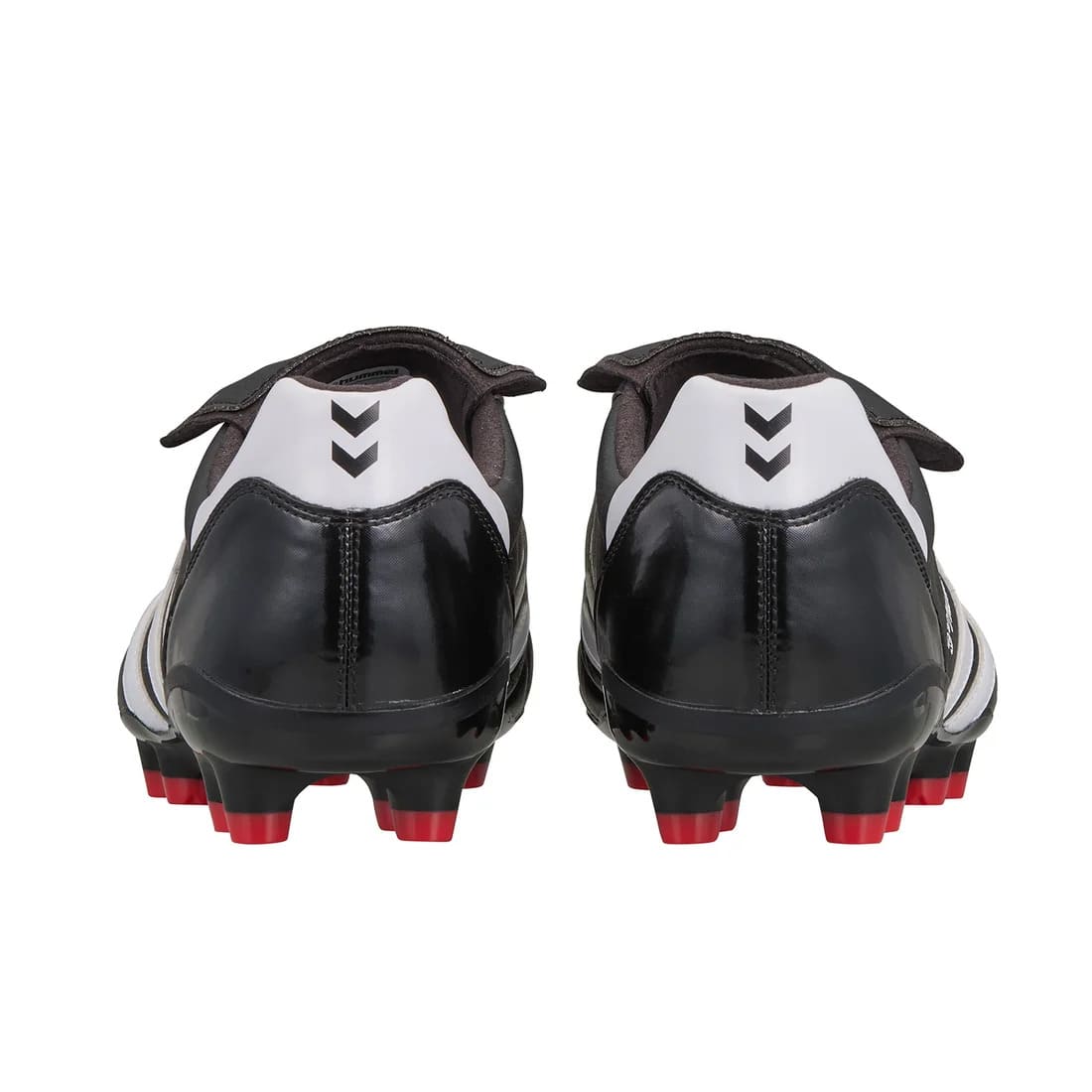 ヒュンメル ヴォラート3 PRO OLD SCHOOL SUPERWIDE サッカースパイク ブラック レッド 4E スーパーワイド カンガルーレザー 人工芝対応 hummel BLK_RED 9020 has1253sw-9020