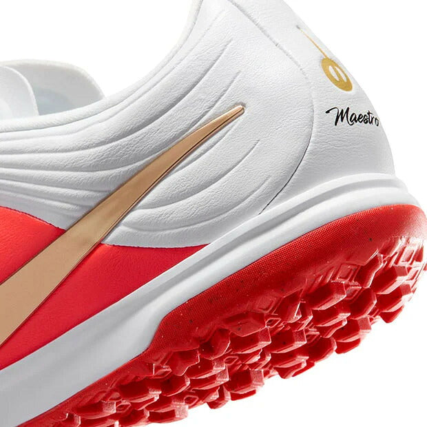 ナイキ ティエンポ マエストロ アカデミー TF トレーニングシューズ ターフ 人工芝 ホワイト ブラー ブライトクリムゾン NIKE Tiempo Maestro Academy TF ib4484-100